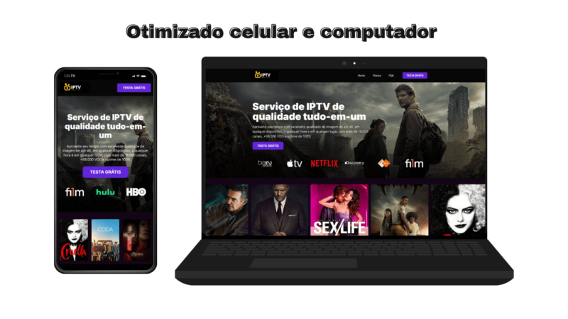 landing page para vender iptv - IPTV Mundo PLUS - Image 4