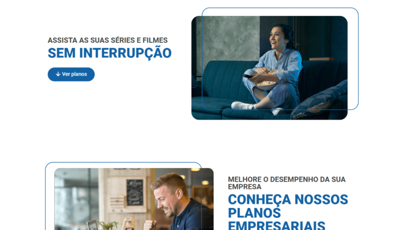 Site profissional para provedor de internet Modelo 3 - Image 4