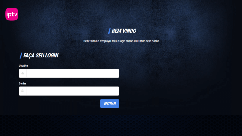 Script Webplayer para Xtream server e Xtream Codes